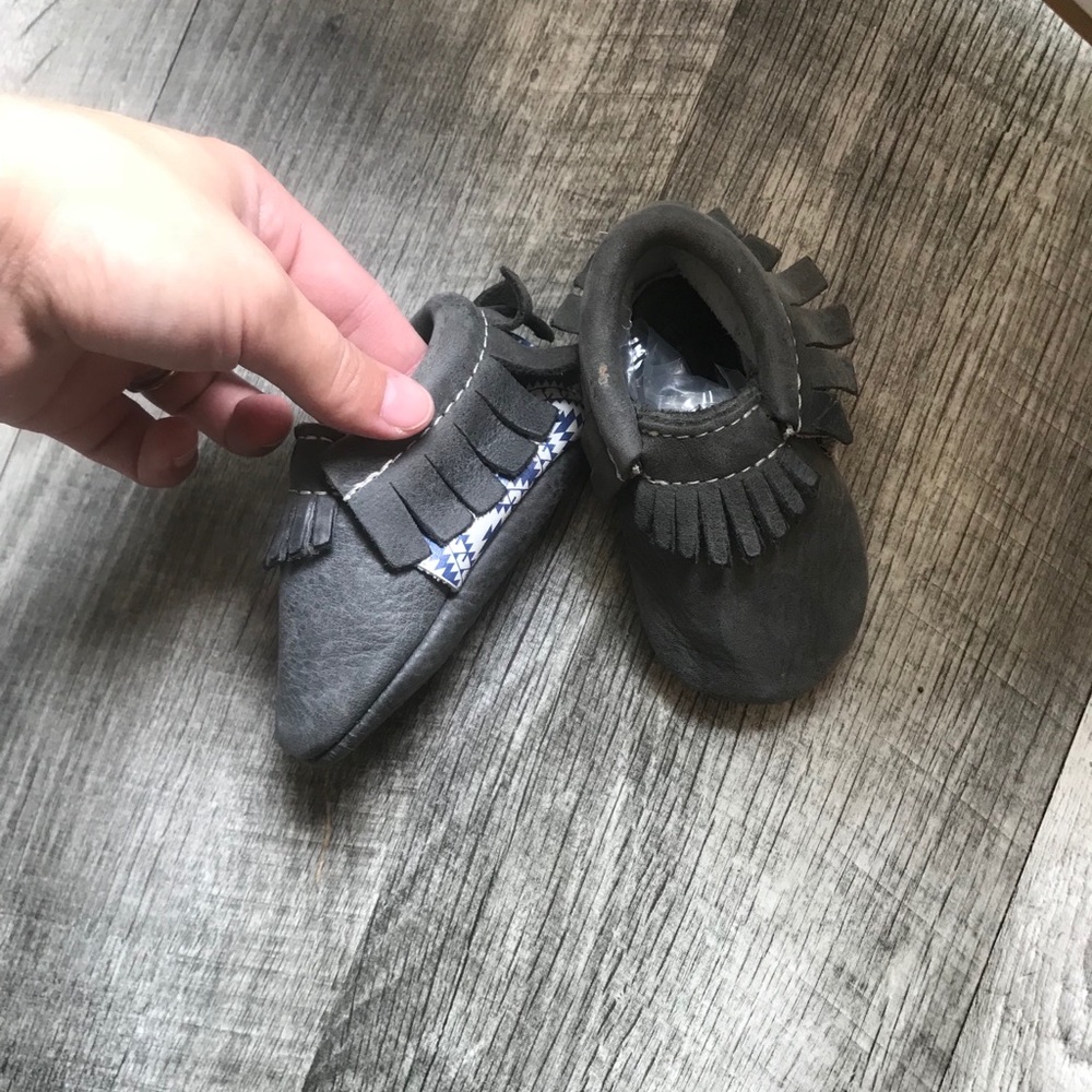 Freshly picked moccasins size 2